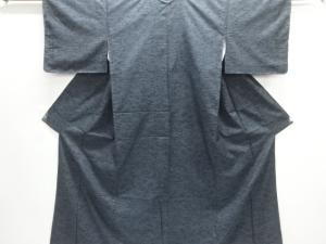 霞模様織り出し本場泥大島紬着物(5マルキ)